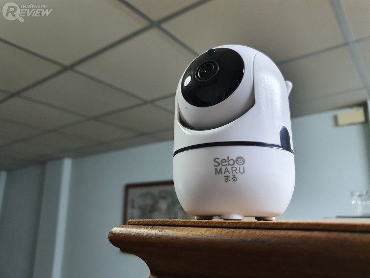 SebO MARU กล้องวงจรปิด IP Camera หมุนได้ 360 องศา มีอินฟราเรดภาพสี