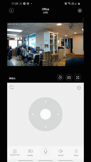 SebO MARU กล้องวงจรปิด IP Camera หมุนได้ 360 องศา มีอินฟราเรดภาพสี