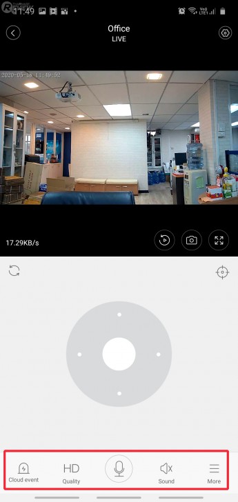 SebO MARU กล้องวงจรปิด IP Camera หมุนได้ 360 องศา มีอินฟราเรดภาพสี