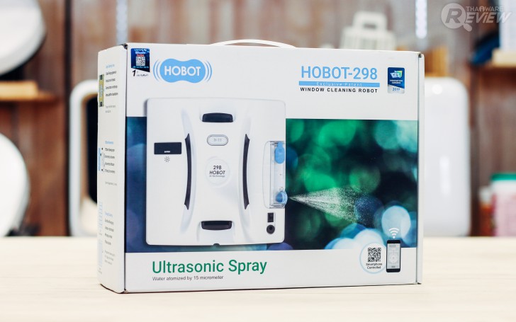 HOBOT-298 หุ่นยนต์เช็ดกระจก ประสิทธิภาพสูง ให้กระจกคุณจะใสมากกว่าที่เคย