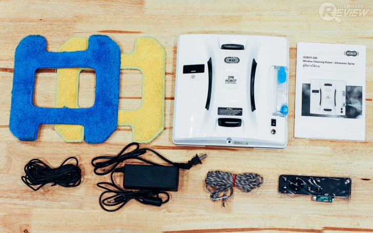 HOBOT-298 หุ่นยนต์เช็ดกระจก ประสิทธิภาพสูง ให้กระจกคุณจะใสมากกว่าที่เคย