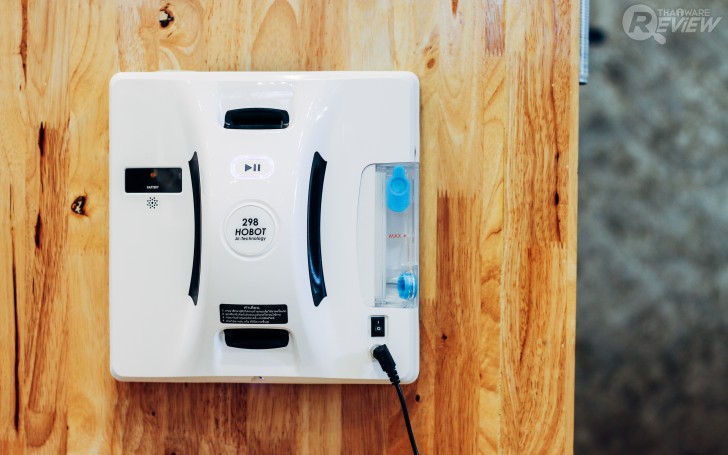 HOBOT-298 หุ่นยนต์เช็ดกระจก ประสิทธิภาพสูง ให้กระจกคุณจะใสมากกว่าที่เคย