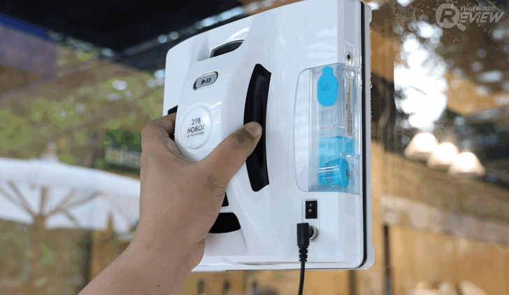 HOBOT-298 หุ่นยนต์เช็ดกระจก ประสิทธิภาพสูง ให้กระจกคุณจะใสมากกว่าที่เคย