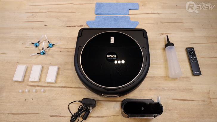 HOBOT LEGEE-688 หุ่นยนต์ทำความสะอาด 4-in-1 จบครบในตัวเดียว ไม่ต้องตามเก็บกวาดซ้ำ