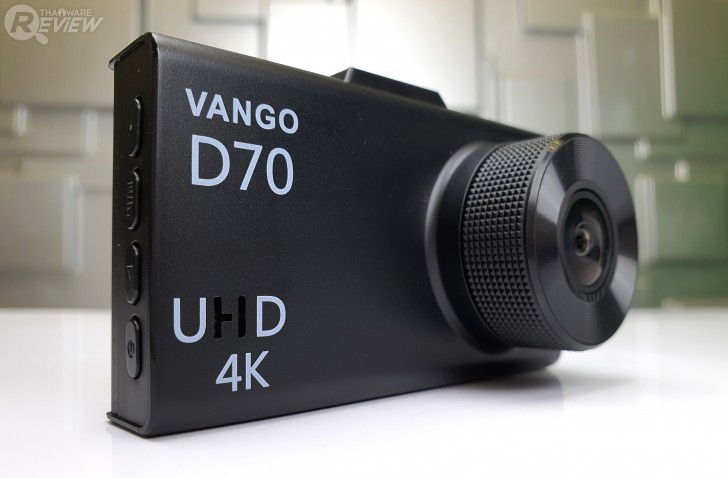 VANGO D70 กล้องติดรถยนต์หน้า-หลัง ความละเอียดสูงสุด 4K ภาพคมชัดแม้แสงน้อย