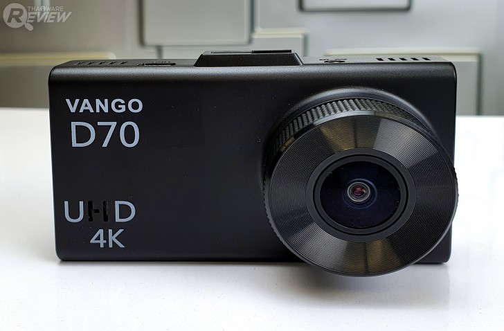 VANGO D70 กล้องติดรถยนต์หน้า-หลัง ความละเอียดสูงสุด 4K ภาพคมชัดแม้แสงน้อย