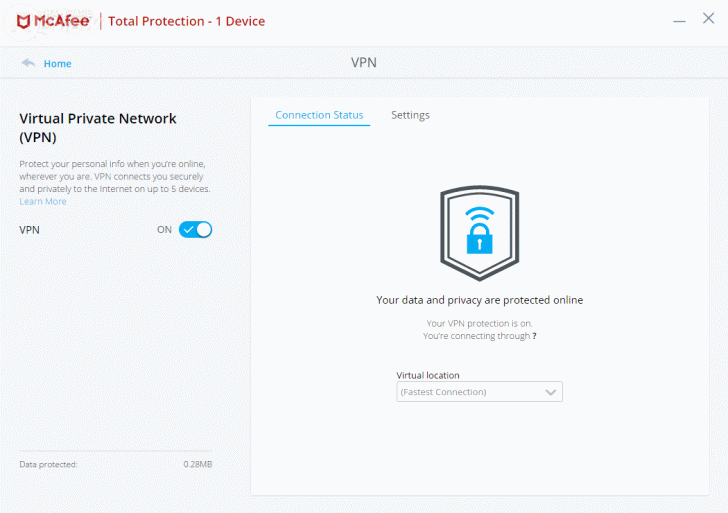 McAfee Total Protection โปรแกรมแอนดี้ไวรัสตัวเก่ง ลูกเล่นเพียบ