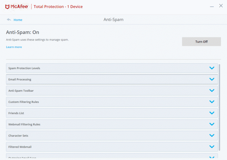 McAfee Total Protection โปรแกรมแอนดี้ไวรัสตัวเก่ง ลูกเล่นเพียบ