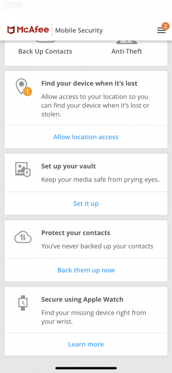 McAfee Total Protection โปรแกรมแอนดี้ไวรัสตัวเก่ง ลูกเล่นเพียบ