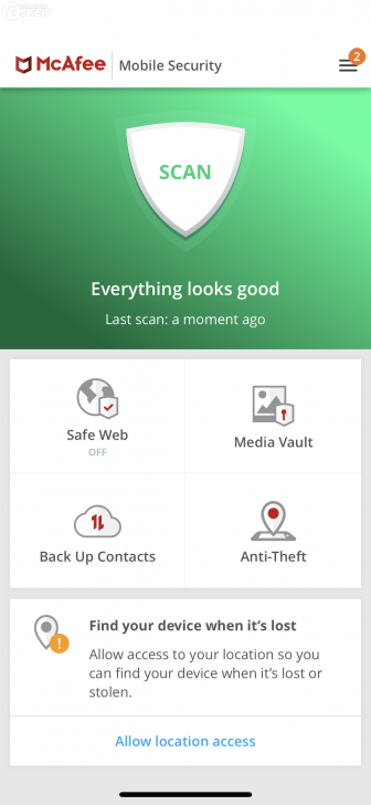 McAfee Total Protection โปรแกรมแอนดี้ไวรัสตัวเก่ง ลูกเล่นเพียบ