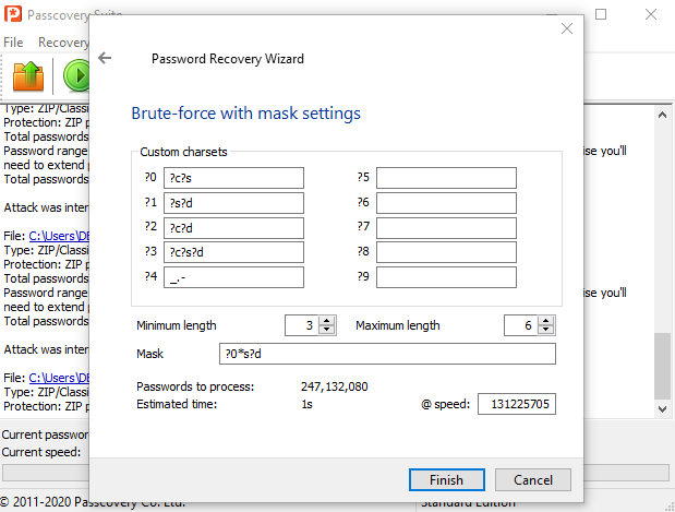 Brute-force with Extend Mask Attack Brute-force with Extend Mask Attack