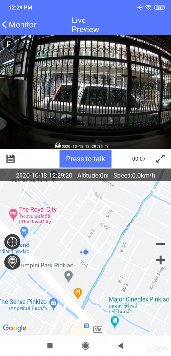 VANGO SIMS CONNECT กล้องติดรถยนต์ Android ใส่ซิมการ์ดได้ ดูผ่าน App ได้ทุกที่