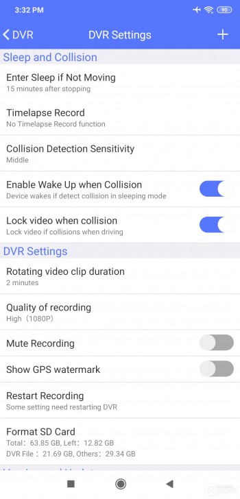 VANGO SIMS CONNECT กล้องติดรถยนต์ Android ใส่ซิมการ์ดได้ ดูผ่าน App ได้ทุกที่