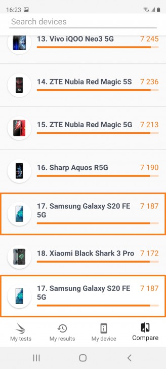 มือถือ Samsung Galaxy S20 FE 5G สุดยอดขบวนการ 6 สีที่ครบเครื่องทุกฟีเจอร์