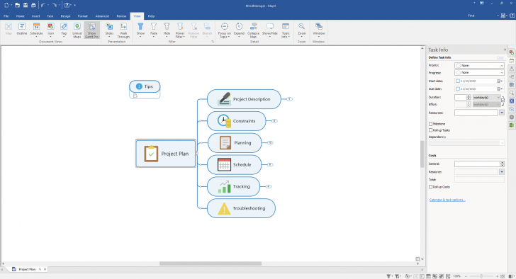 โปรแกรม MindManager ช่วยสร้างแผนผังความคิด (Mind Map) และแผนภาพรูปแบบต่างๆ