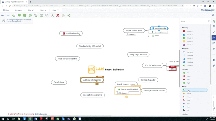 โปรแกรม MindManager ช่วยสร้างแผนผังความคิด (Mind Map) และแผนภาพรูปแบบต่างๆ
