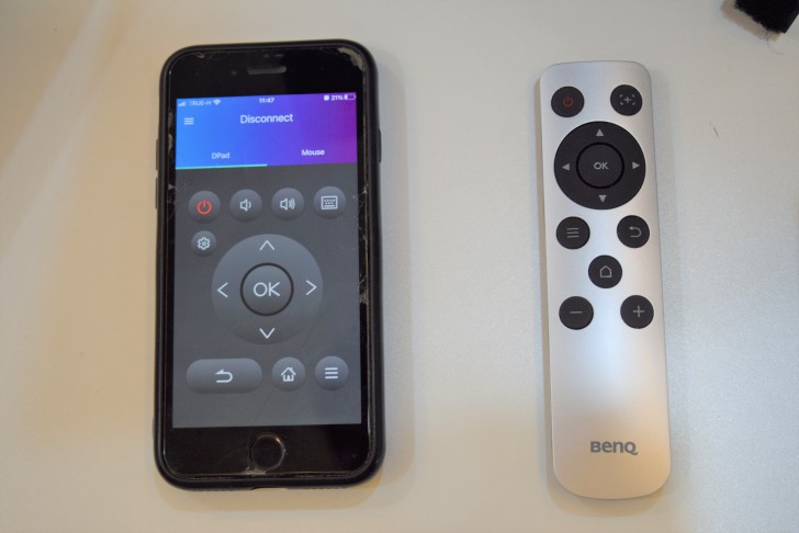 BenQ GV1 มินิโปรเจคเตอร์พกพา เชื่อมต่อ Wi-Fi ได้ พร้อมลำโพง Bluetooth ในตัว