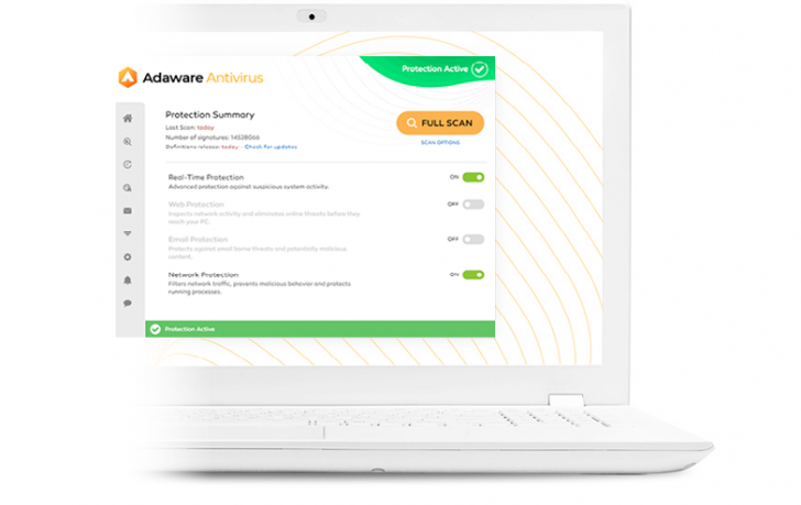 โปรแกรม Adaware Antivirus