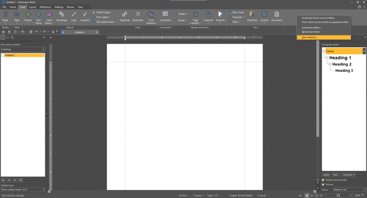 Ashampoo Office 8 ชุดโปรแกรม Office จัดการงานเอกสาร ตารางสเปรดชีต และงานนำเสนอ