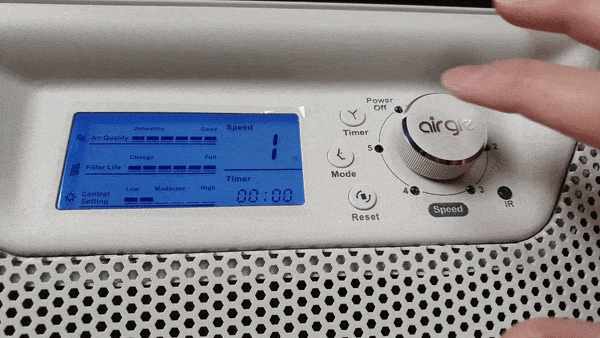 Airgle AG600 เครื่องฟอกอากาศเกรดการแพทย์ จากอเมริกา ระดับไฮเอนด์ กรองฝุ่นเล็กสุด 0.003 ไมครอน