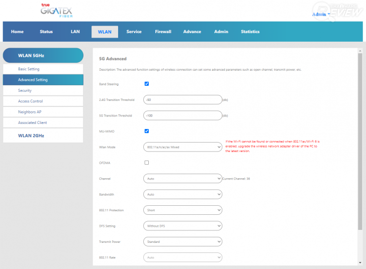 เราเตอร์ T3 T628 AX5400 ของ True GIGATEX Fiber รองรับ Wi-Fi 6 พร้อม Easy Mesh แรงระดับ 1 Gbps !