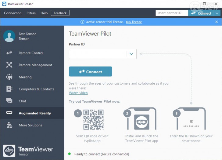 TeamViewer Tensor โปรแกรมรีโมทคอมพิวเตอร์ Remote Desktop สำหรับองค์กรขนาดใหญ่