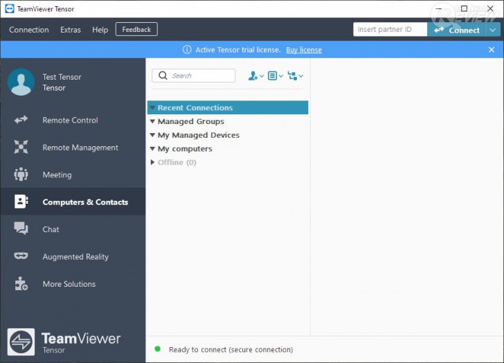 TeamViewer Tensor โปรแกรมรีโมทคอมพิวเตอร์ Remote Desktop สำหรับองค์กรขนาดใหญ่