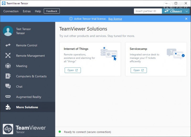 TeamViewer Tensor โปรแกรมรีโมทคอมพิวเตอร์ Remote Desktop สำหรับองค์กรขนาดใหญ่