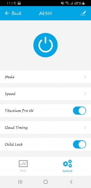 Airgle AG300 เครื่องฟอกอากาศเกรดการแพทย์ไซส์เล็ก น้ำหนักเบาและพกพาสะดวก