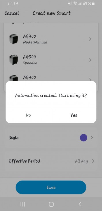 Airgle AG300 เครื่องฟอกอากาศเกรดการแพทย์ไซส์เล็ก น้ำหนักเบาและพกพาสะดวก
