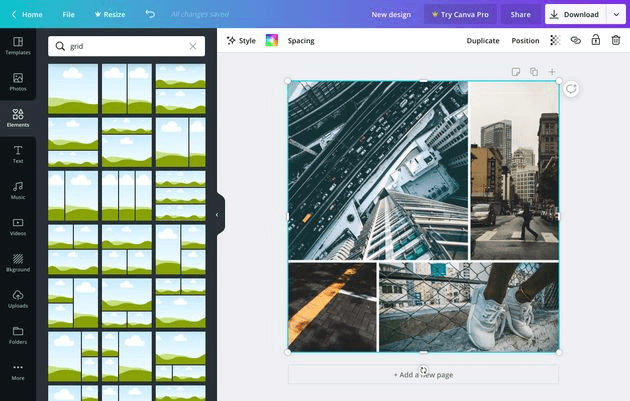โปรแกรมแต่งรูป Canva โปรแกรมแต่งรูป Canva
