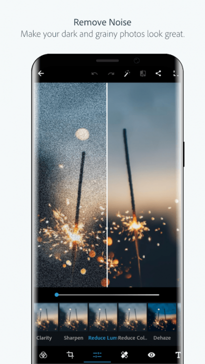 โปรแกรมแต่งรูป Adobe Photoshop Express Editor