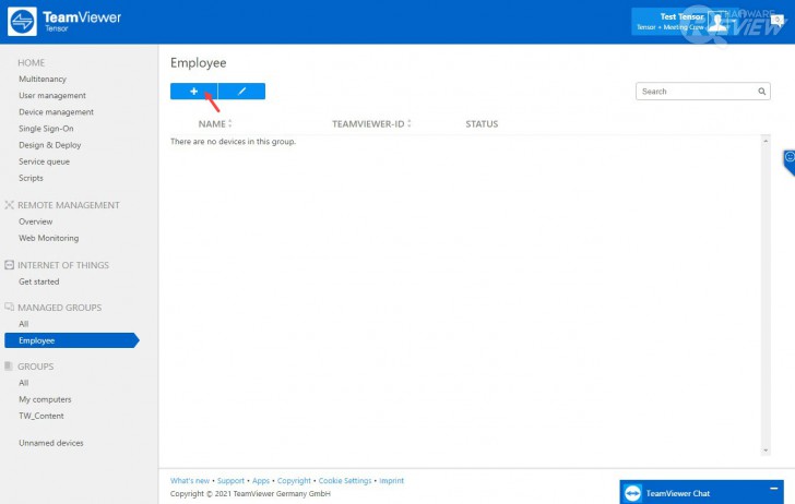 TeamViewer Tensor โปรแกรมรีโมทคอมพิวเตอร์ Remote Desktop สำหรับองค์กรขนาดใหญ่