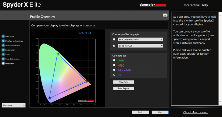 โปรเจคเตอร์ BenQ W2700i
