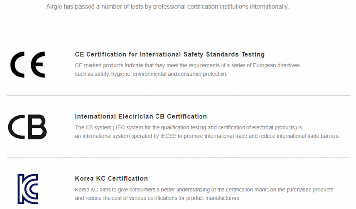 เครื่องฟอกอากาศในรถยนต์ เกรดการแพทย์ Airgle AG25