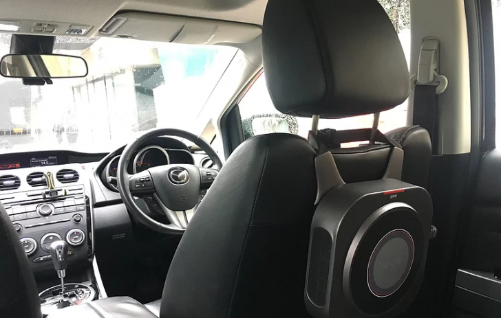 Airgle AG25 เครื่องฟอกอากาศในรถยนต์ หรือพกพาขนาดเล็ก ใช้แผ่นกรองอากาศเกรดการแพทย์ 