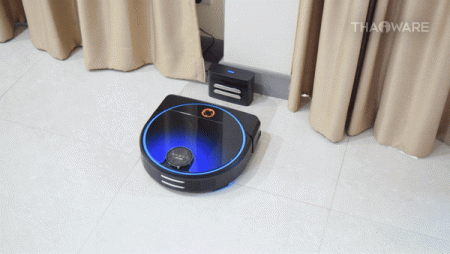 การใช้งานและการควบคุมผ่านแอปพลิเคชัน HOBOT LEGEE 7 