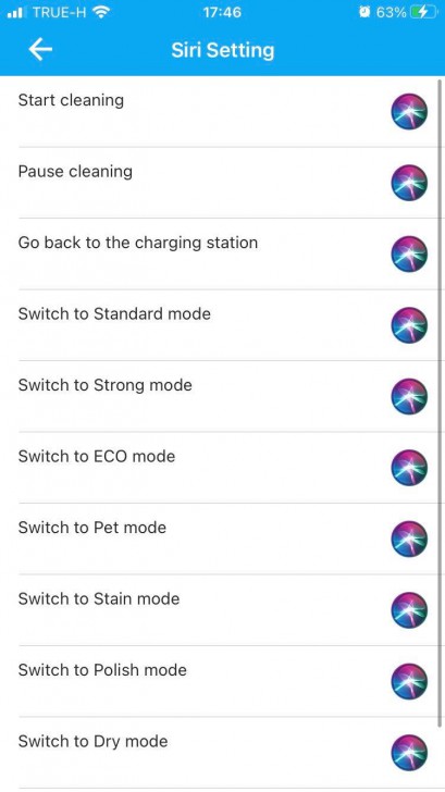 การใช้งานและการควบคุมผ่านแอปพลิเคชัน HOBOT LEGEE 7 