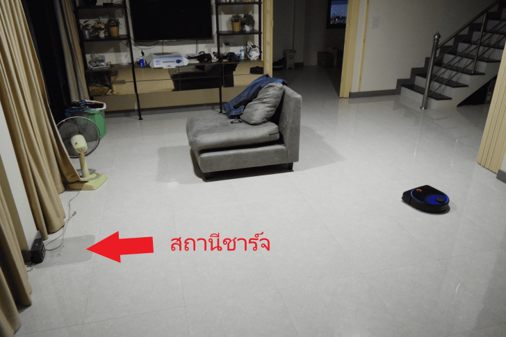 การใช้งานและการควบคุมผ่านแอปพลิเคชัน HOBOT LEGEE 7 