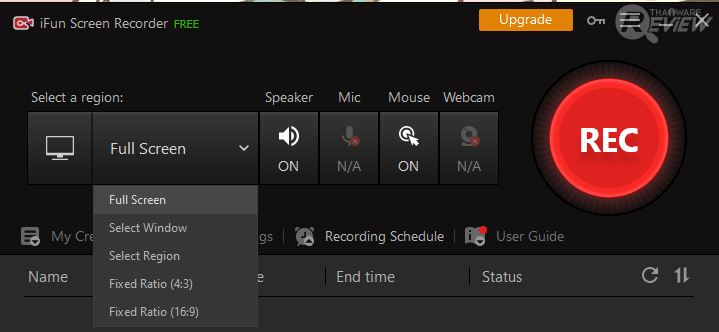 การใช้งานโปรแกรม iFun Screen Recorder การใช้งานโปรแกรม iFun Screen Recorder