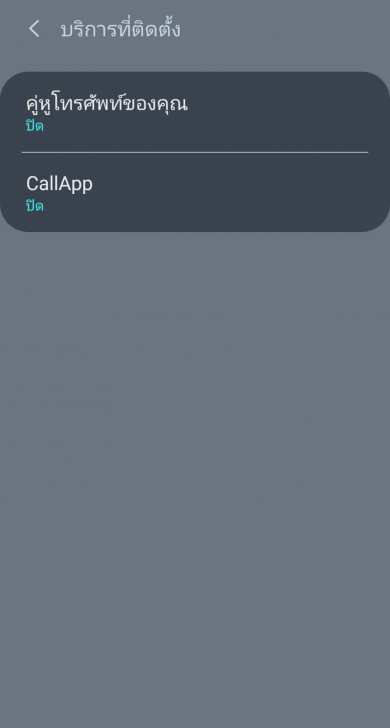 Call Recorder (การบันทึกสาย)