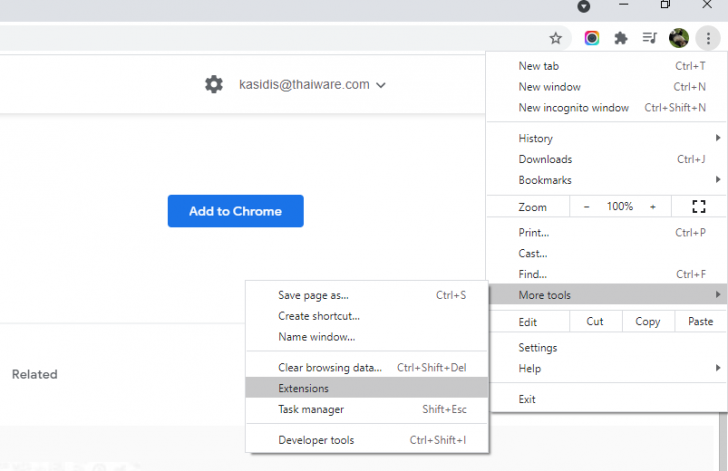 วิธีติดตั้งส่วนเสริมต่าง ๆ บน Google Chrome