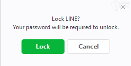 ปลอดภัยกว่าด้วย Lock Mode บนโปรแกรม LINE PC
