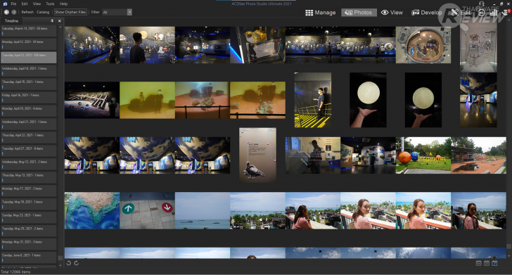 เมนู Photo ของ โปรแกรมแต่งรูป ACDSee Photo Studio Ultimate