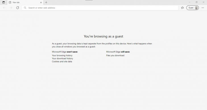 การใช้งานแบบ Guest