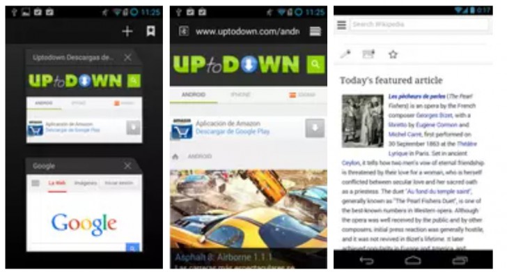 เว็บเบราว์เซอร์ Android Browser