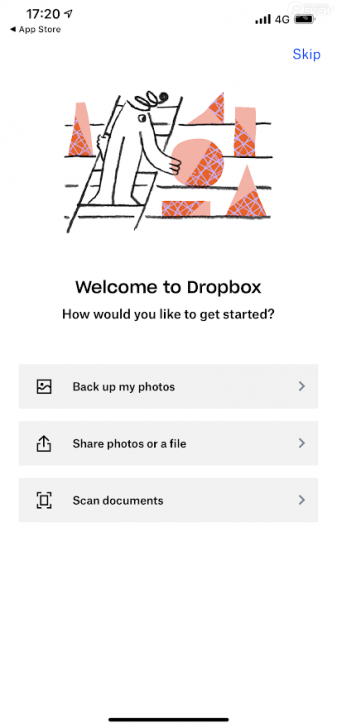 แอป Dropbox