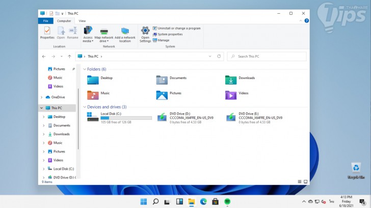 ไอคอนดีไซน์ใหม่ ไฉไลกว่าเก่า ของ Windows 11