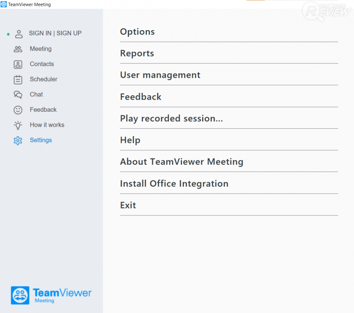 การใช้งานโปรแกรม TeamViewer Meeting