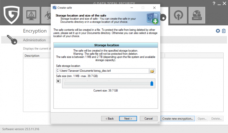 การใช้งานโปรแกรมแอนตี้ไวรัส G Data Total Security